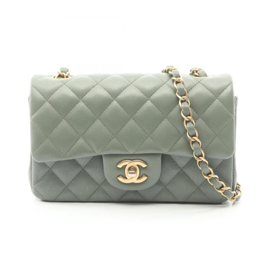 CHANEL シャネル【美品】キャビアスキン マトラッセ ショルダーバッグ CHANEL（シャネル） ミニマトラッセ20 ショルダーバッグ バッグ