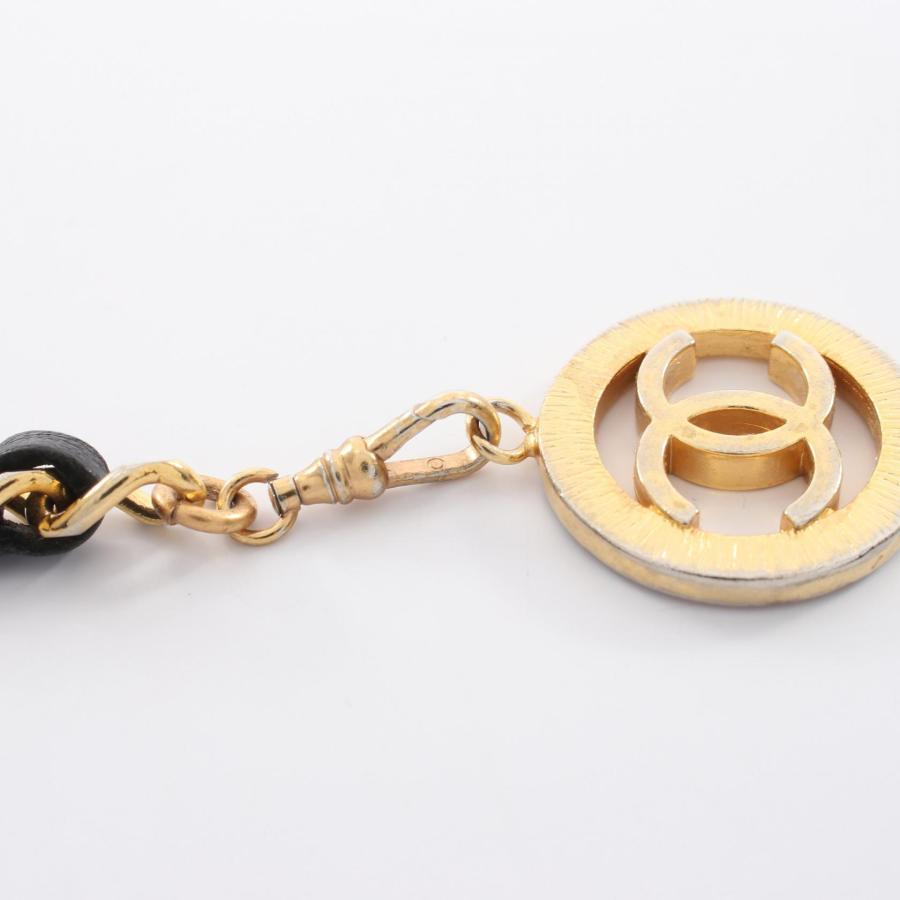CHANEL（シャネル） 爆買 ココマーク チェーン ベルト 衣料品 レザー