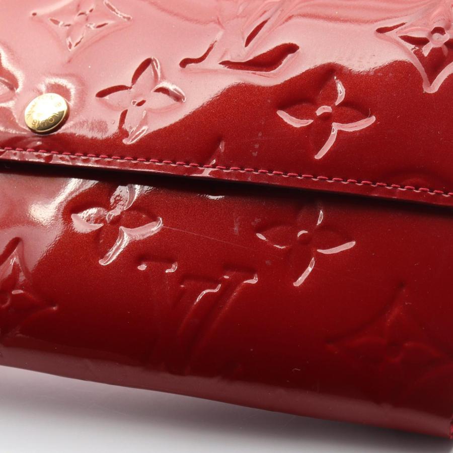 LOUISVUITTON ヴェルニ 長財布 ポルトフォイユサラ　ポムダムール LOUIS VUITTON（ルイ・ヴィトン） ポルトフォイユ サラ 二つ折り長財布