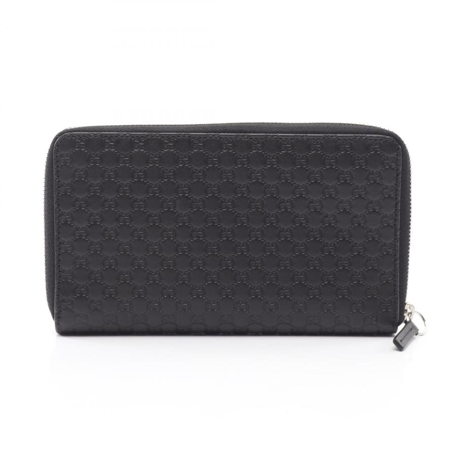 GUCCI（グッチ） マイクログッチシマ ラウンド長財布 財布 レザー