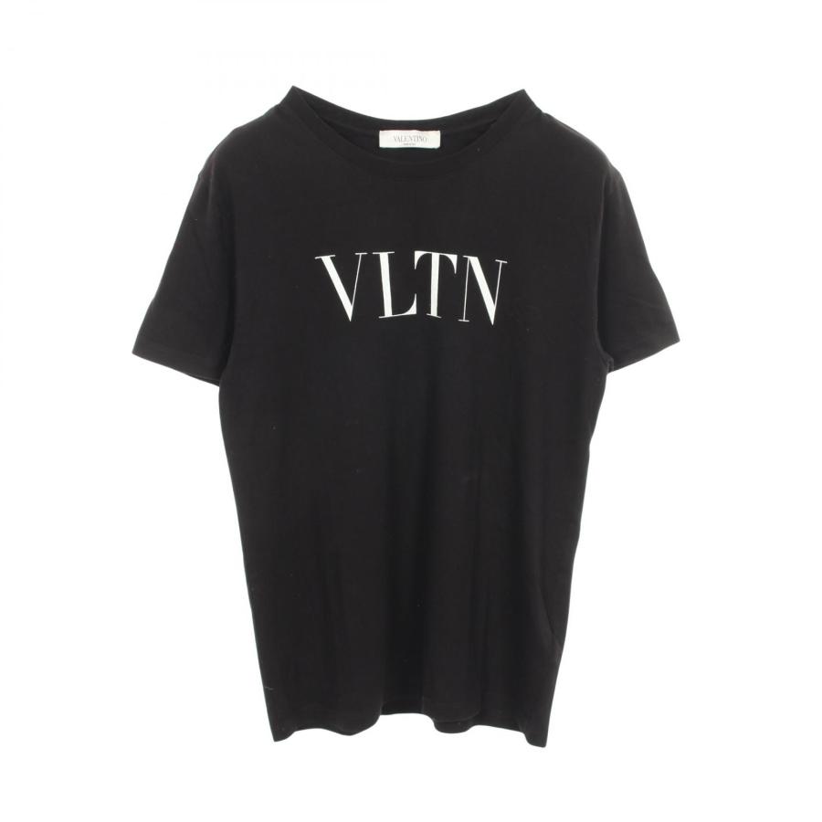 ヴァレンチノ Valentino VLTNロゴ プリント クルーネック 半袖Tシャツ 