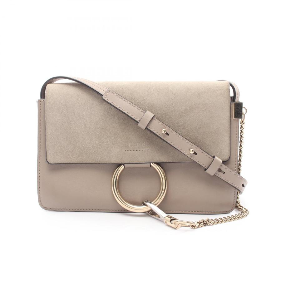 Chloe（クロエ） フェイ ショルダーバッグ バッグ レザー グレー系