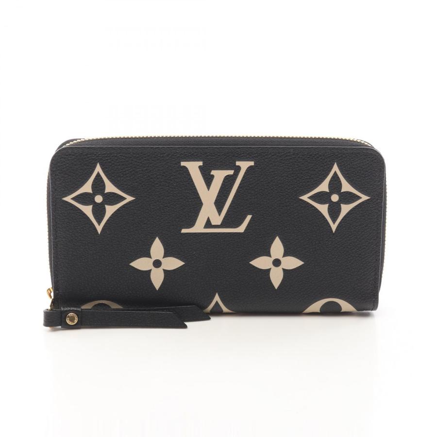 Louis Vuitton アンプラントジッピーウォレット★ブラック長財布 LOUIS VUITTON（ルイ・ヴィトン） ジッピーウォレット バイカラー