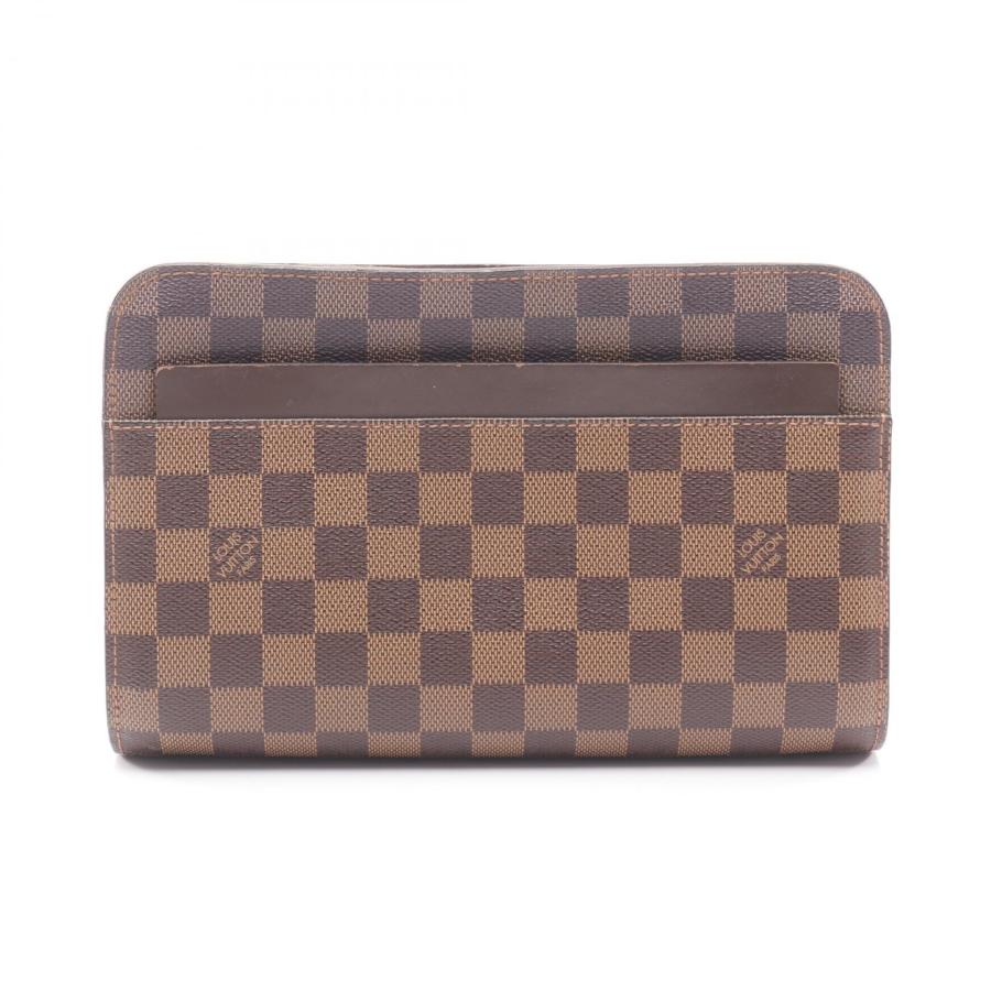 【美品】ルイヴィトン サンルイ ダミエ・エベヌ クラッチバッグ セカンドバッグ LOUIS VUITTON（ルイ・ヴィトン） サンルイ セカンドバッグ クラッチ