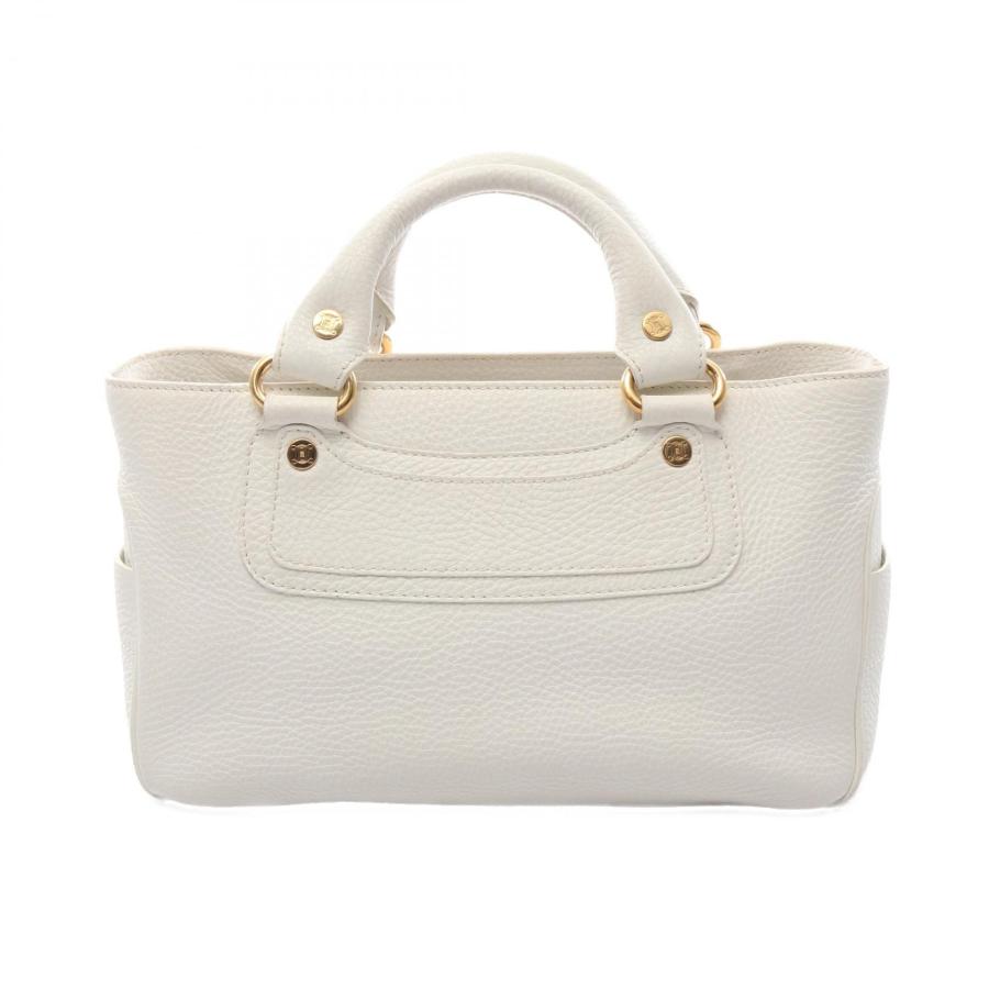 CELINE セリーヌ ブギーバッグ ハンドバッグ ベージュ ホワイト CELINE（セリーヌ） ブギーバッグ ハンドバッグ バッグ レザー
