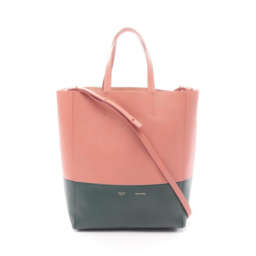 セリーヌ バーティカルカバ スモール 2way ピンクベージュ CELINE