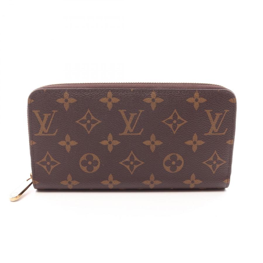 ルイヴィトン モノグラム ジッピーウォレット コクリコ 長財布 赤 レッド LOUIS VUITTON（ルイ・ヴィトン） ジッピーウォレット モノグラム