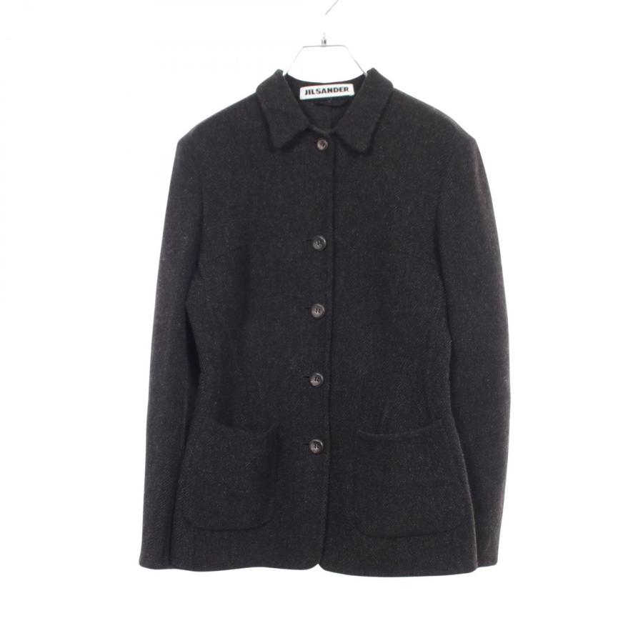 JIL SANDER ジルサンダー ヘリンボーン コート 【サイズ46】 ウール JIL SANDER（ジルサンダー） ヘリンボーン その他ジャケット 衣料品