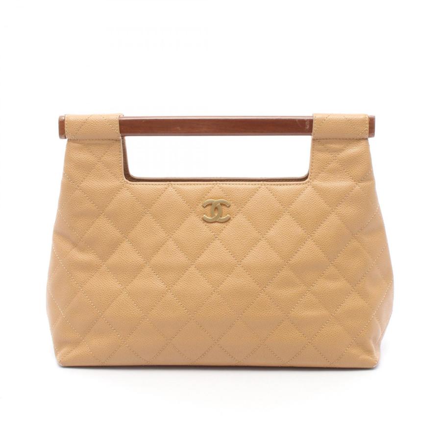 CHANEL（シャネル） マトラッセ ウッドハンドル ハンドバッグ バッグ 