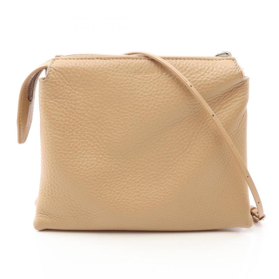 THE ROW ザロウ　NU MINI TWIN ショルダーバッグ　ベージュ ザ ロウ THE ROW MINI NU TWIN ショルダーバッグ バッグ レザー