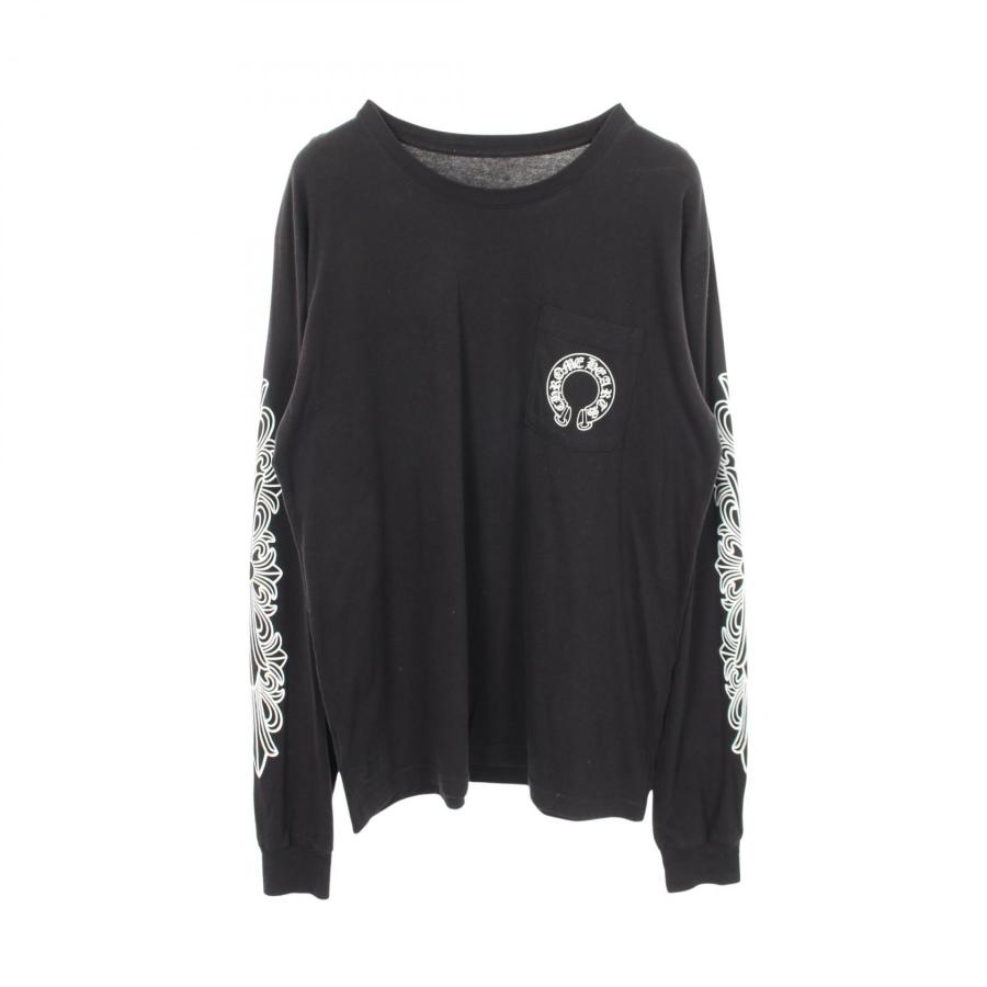 クロムハーツ CHROME HEARTS ホースシューフローラルクロス クルー