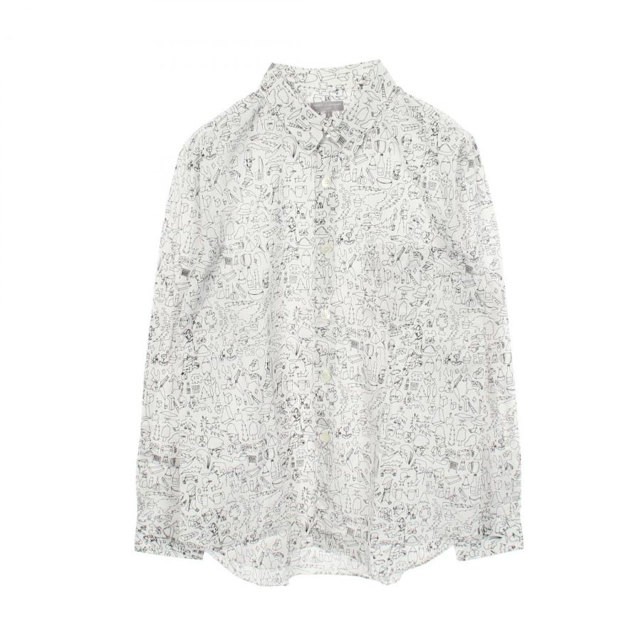 コムデギャルソンオム COMME des GARCONS HOMME 田中オム 総柄 長袖 