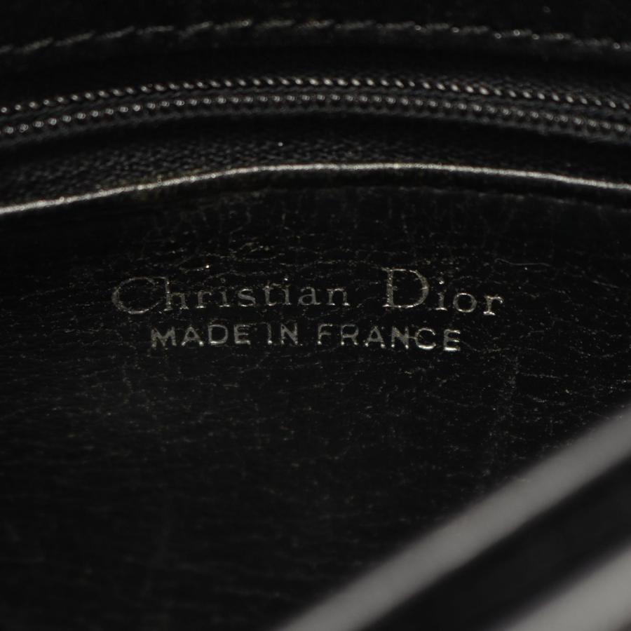 ディオール Dior ショルダーバッグ バッグ レザー ブラック系 【中古