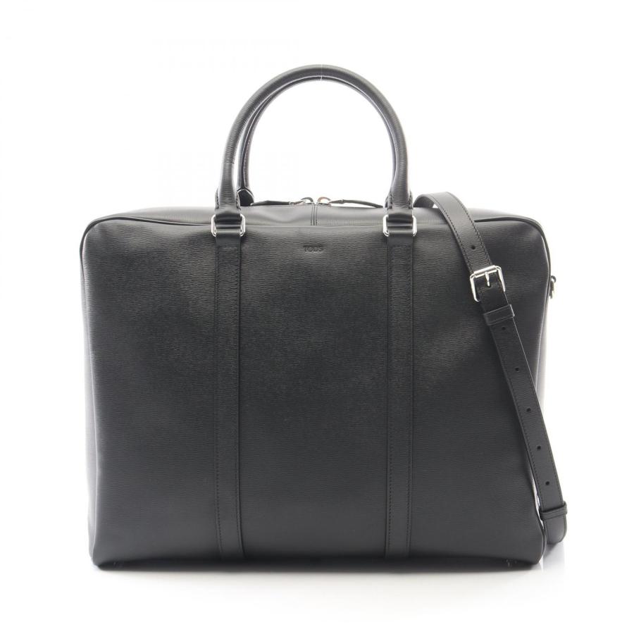 Tod'sビジネスバッグ トッズ TOD'S 2WAY ビジネスバッグ バッグ レザー ブラック系 【中古