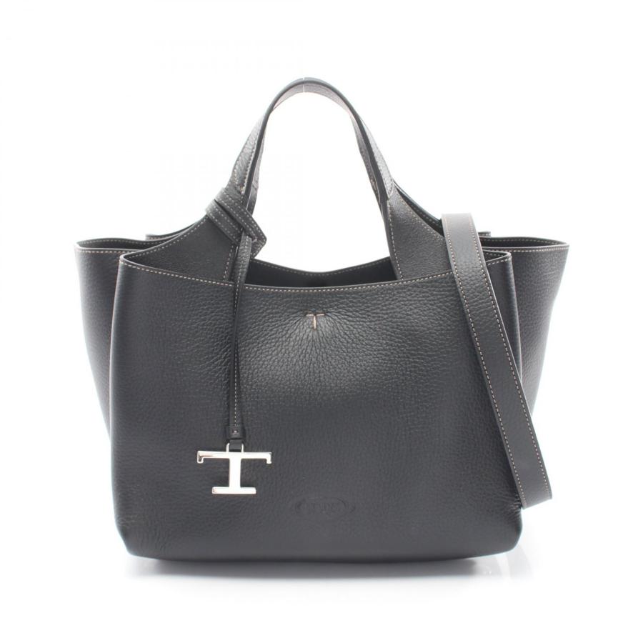 トッズ TOD'S Tタイムレス ミニ 2WAY ハンドバッグ バッグ レザー