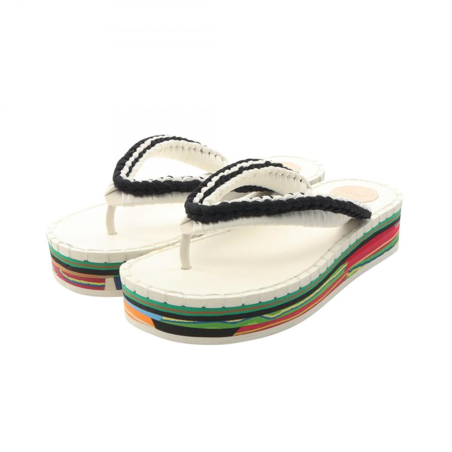 Chloe（クロエ） Chloe LOU サンダル 靴 その他 ホワイト系 【中古