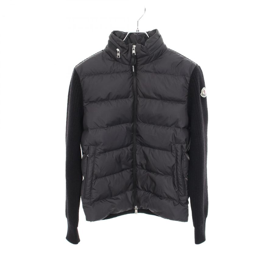 MONCLER（モンクレール） ニット切替 ダウンジャケット 衣料品