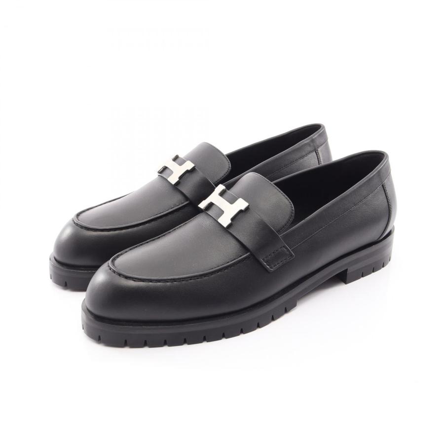 HERMES（エルメス） 爆買 モカシン フォーブル ローファー 靴 レザー