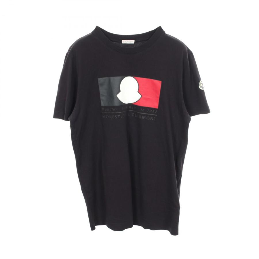 MONCLER（モンクレール） ロゴプリント クルーネック 半袖Tシャツ 衣料