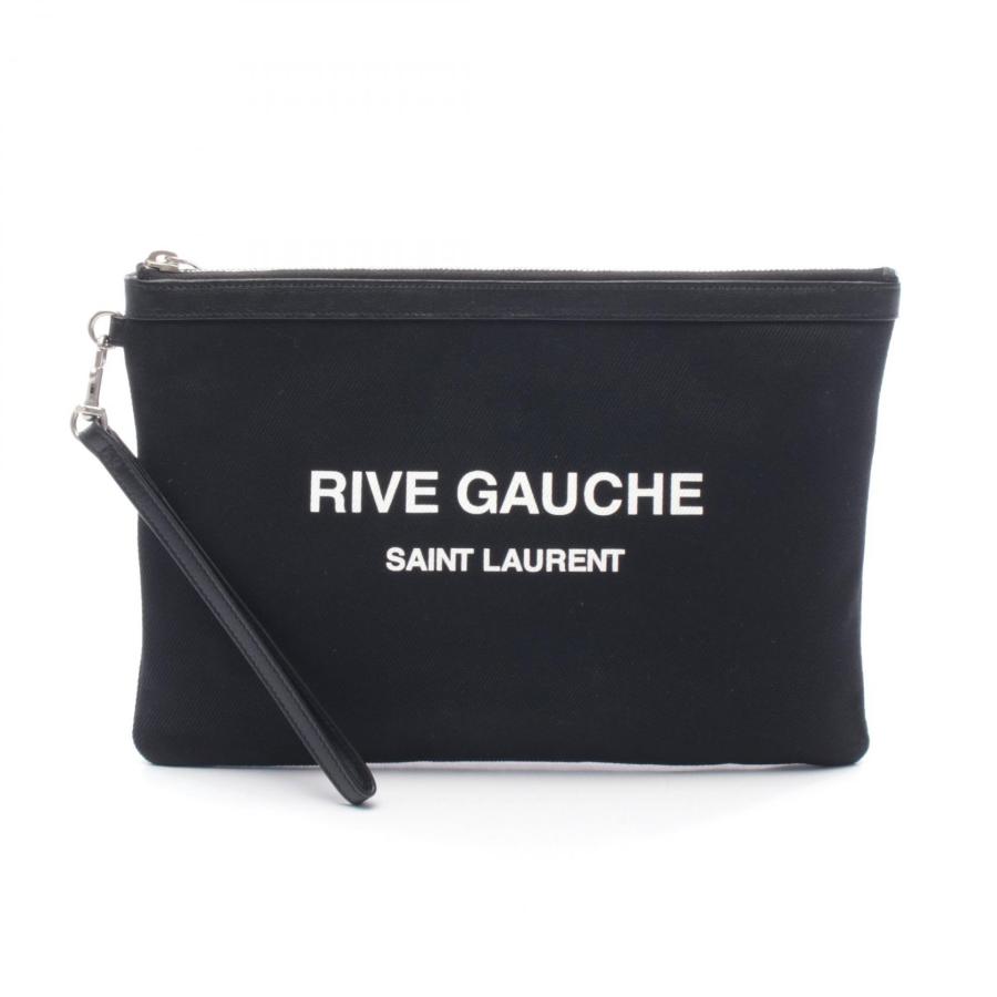 ✨未使用級✨ イヴサンローラン リヴゴーシュ クラッチバッグ セカンドバッグ 黒 Yves Saint Laurent（イヴ・サンローラン） リヴゴーシュ セカンド