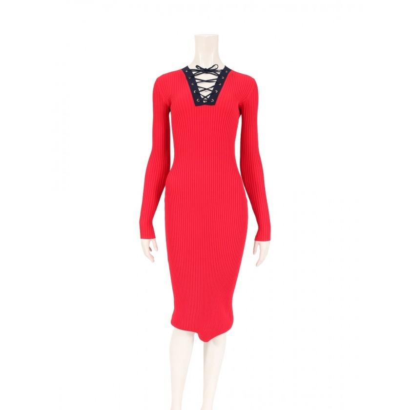 最安 ダイアンフォンファステンバーグ Diane Von Furstenberg リブニットワンピース レーヨン 赤 ネイビー レディース 中古 3622 Recloヤフーショップ 通販 Yahoo ショッピング ランキング入賞商品 Skylanceronline Com