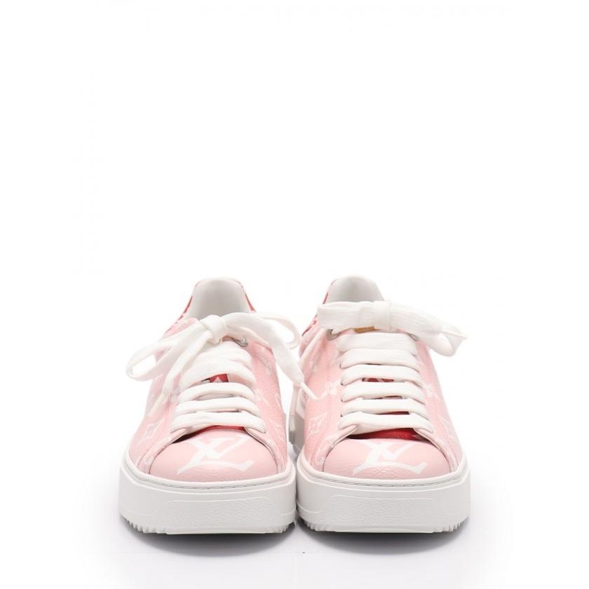 ルイ ヴィトン Louis Vuitton タイムアウトライン ジャイアントモノグラム スニーカー Pvc ピンク 赤 19ss 1a58ar レディース 中古 Recloヤフーショップ 通販 Yahoo ショッピング