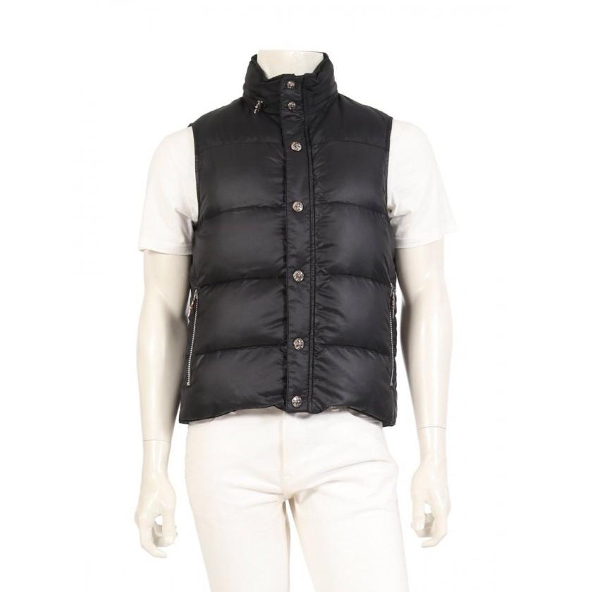 クロムハーツ Chrome Hearts ダガージップ ダウンベスト 黒 メンズ 中古 Mmaadvocates Co Ke