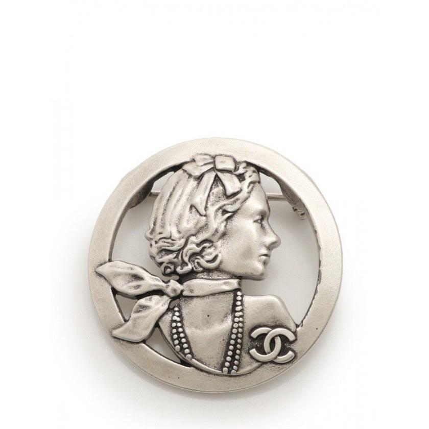 人気 シャネル CHANEL マドモアゼル ココマーク ブローチ シルバー A14A レディース, ベストスポーツ 383c66e1