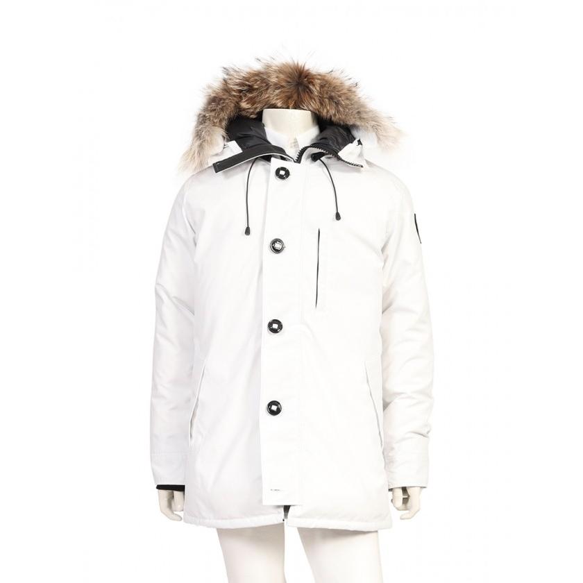 カナダグース Canada Goose Black Label Chateau Parka シャトーパーカ 記念日 ダウンコート 迷彩柄 メンズ カモフラージュ 3426mb 白 ナイロン