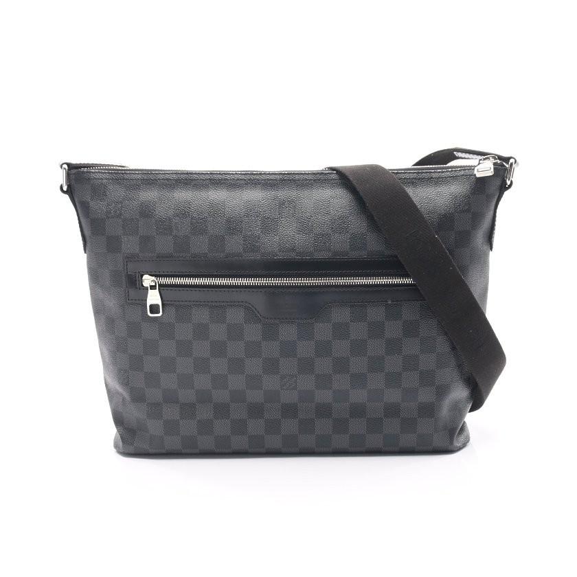 ご予約品 ルイ ヴィトン 正規品 送料無料 ショルダーバッグ 中古 メンズ N 黒 レザー Pvc ショルダーバッグ ダミエグラフィット ミックmm Vuitton Louis ヴィトン ルイ バッグ Www Golf5 Prestige Jp