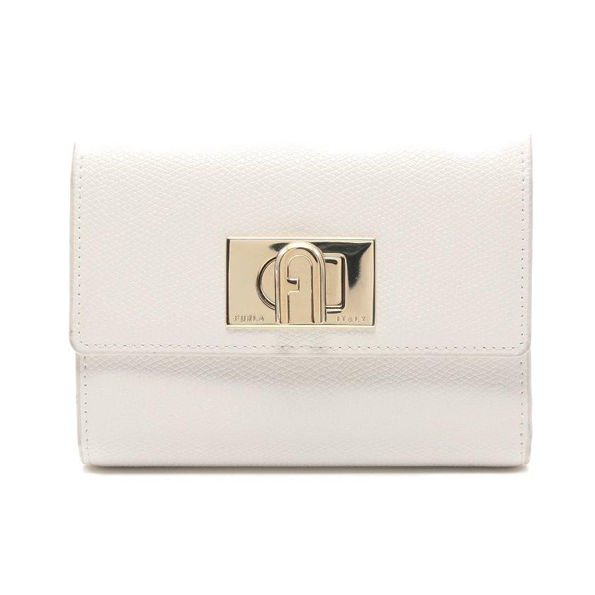 フルラ Furla 1927 三つ折り財布 レザー 白 レディース 中古 Recloヤフーショップ 通販 Yahoo ショッピング