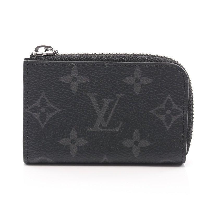 くらしを楽しむアイテム Vuitton Louis ヴィトン ルイ 財布 ルイ ヴィトン 正規品 送料無料 ポルトモネ 中古 メンズ M 黒 Pvc 財布 コインケース モノグラムエクリプス ジュール 財布 Postetelecom Gouv Cg