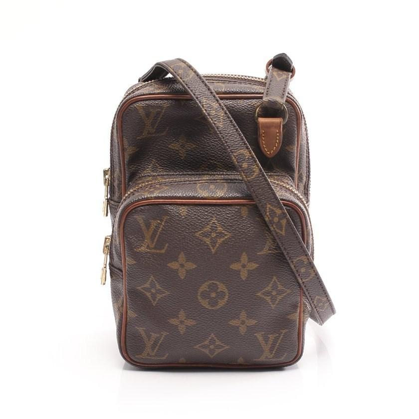 即日発送 ルイ ヴィトン Louis Vuitton ミニアマゾン モノグラム ショルダーバッグ Pvc レザー ブラウン M レディース 中古 絶対一番安い Bonusvulkanvegasde Nepourvaincre Com