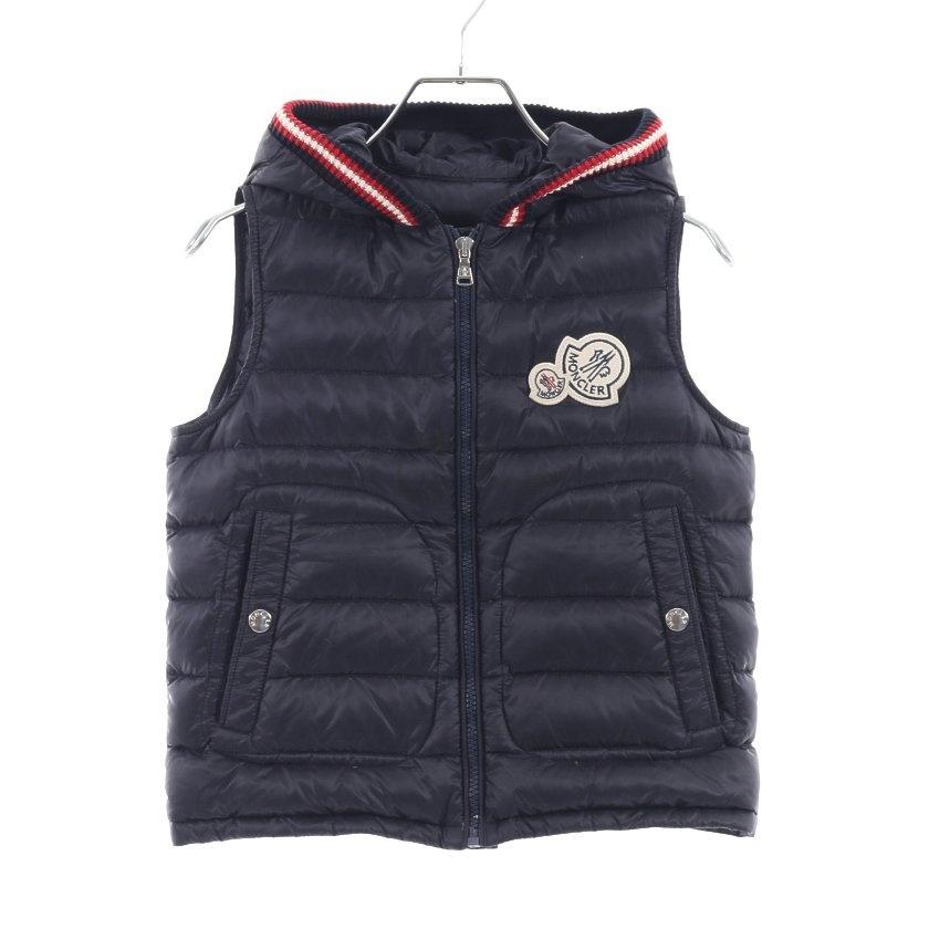 保存版 モンクレール Moncler Medoc ダウンベスト ネイビー キッズ メンズ 中古 史上最も激安 Lespakigali Com