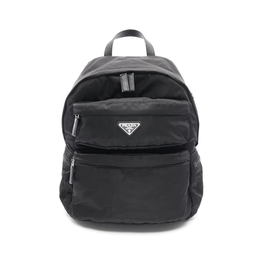 独創的 プラダ Prada Tessuto Montagn バックパック リュックサック ナイロン レザー ブラック 2vz025 メンズ 中古 Recloヤフーショップ 通販 Yahoo ショッピング レビューで送料無料 Lespakigali Com