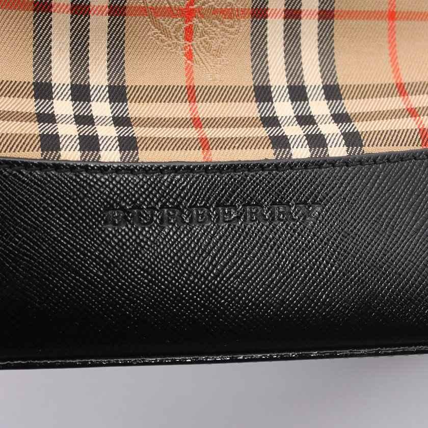 21新作 バーバリー Burberry ショルダーバッグ ヘイマーケットチェック キャンバス レザー ベージュ マルチカラー レディース 中古 在庫処分大特価 Karmagazine Net