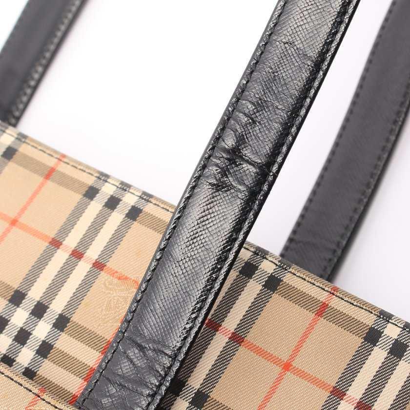 21新作 バーバリー Burberry ショルダーバッグ ヘイマーケットチェック キャンバス レザー ベージュ マルチカラー レディース 中古 在庫処分大特価 Karmagazine Net