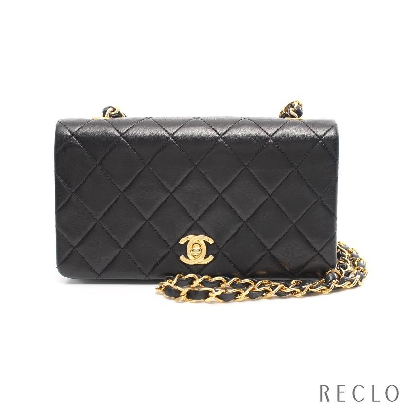 シャネル CHANEL ミニマトラッセ フルフラップ チェーンショルダー