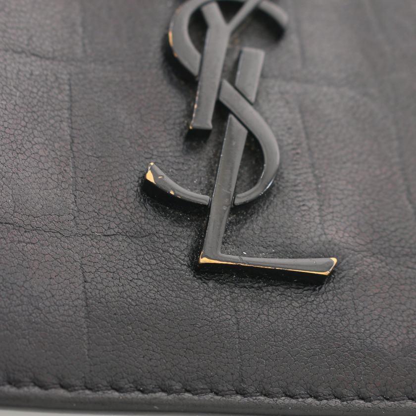 サンローランパリ SAINT LAURENT PARIS モノグラム 二つ折り財布 サンローランパリ SAINT LAURENT PARIS モノグラム 二つ折り財布