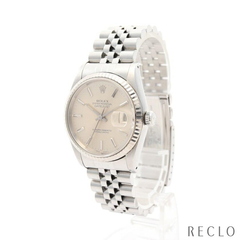 ROLEX ロレックス デイトジャスト 16234 シルバー ホワイトゴールド ★美品★ストレート パンツ ズボン|ボナペティ BONAPPETIT|オフィス