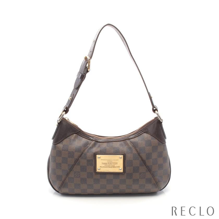 【超歓迎】 ヴィトン ルイ LOUIS 中古 レディース N48180 ブラウン レザー PVC ショルダーバッグ ダミエエベヌ テムズPM VUITTON ショルダーバッグ 【超歓迎】 ヴィトン ルイ LOUIS 中古 レディース N48180 ブラウン レザー PVC ショルダーバッグ ダミエエベヌ テムズPM VUITTON ショルダーバッグ