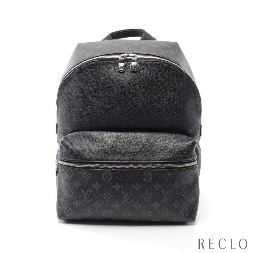 ルイ バッグ ヴィトン メンズファッション Louis Vuitton ディスカバリー モノグラムエクリプス タイガラマ バックパック リュックサック Vuitton ブラック Pvc レザー 中古 M メンズ Recloヤフーショップ