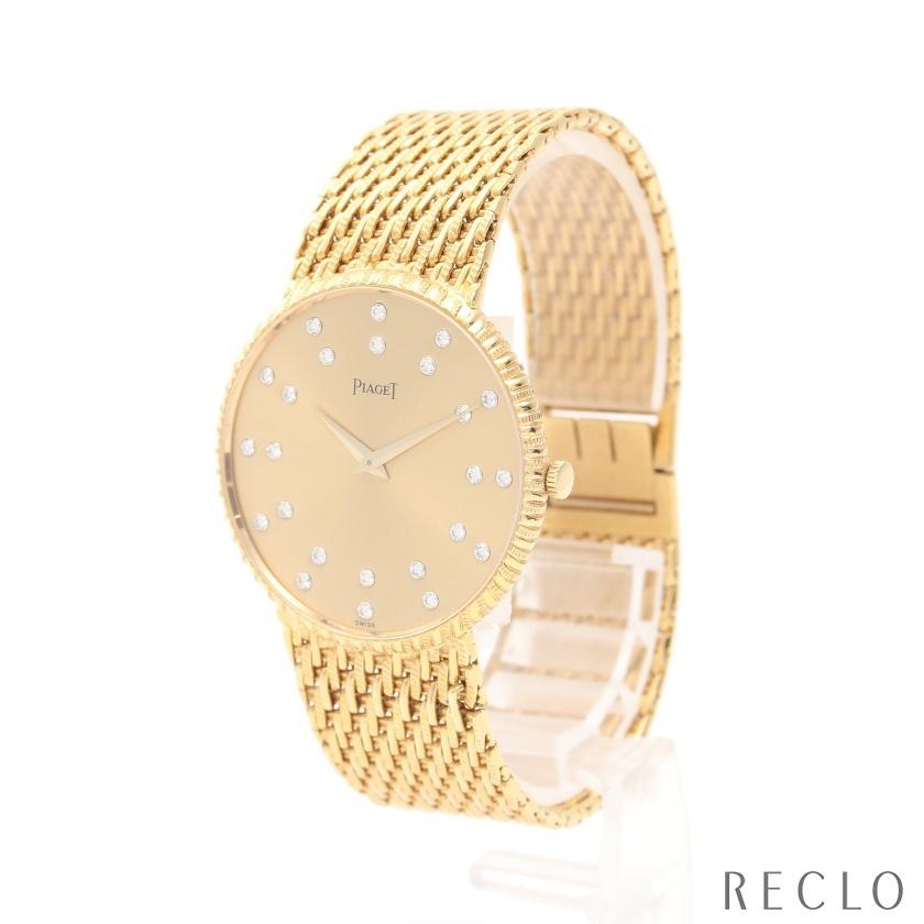 ピアジェ Piaget 9453b11 Wg無垢 トラディショナル レディース 中古 手巻き 腕時計 安いそれに目立つ トラディショナル
