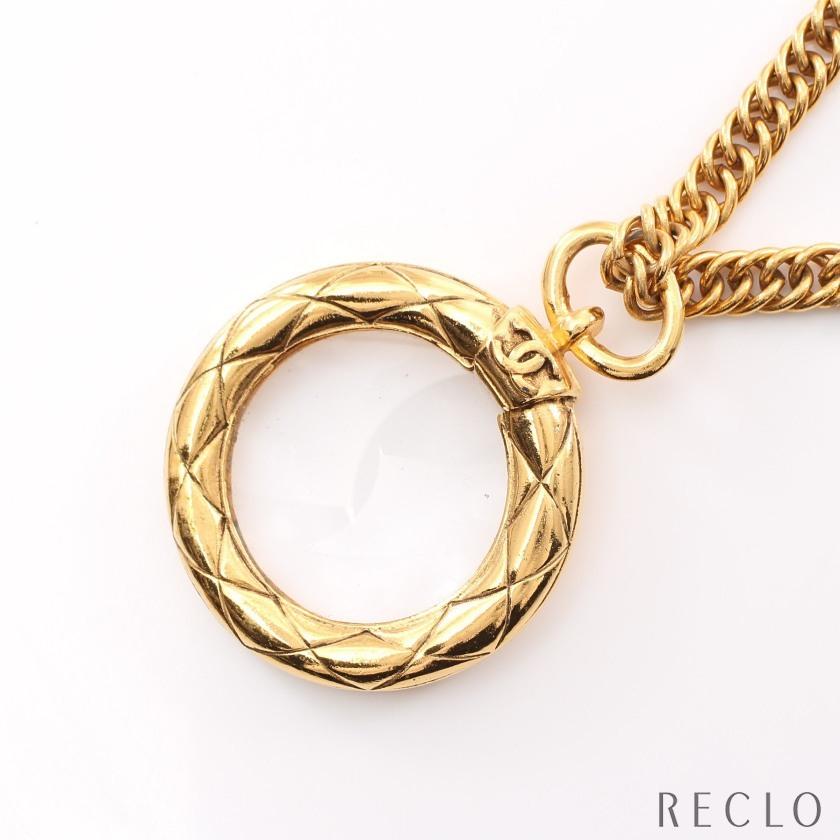 シャネル CHANEL ココマーク ルーペ ネックレス GP ガラス ゴールド クリア ヴィンテージ レディース 中古 :769880:RECLOヤフーショップ - 通販 - Yahoo!ショッピング