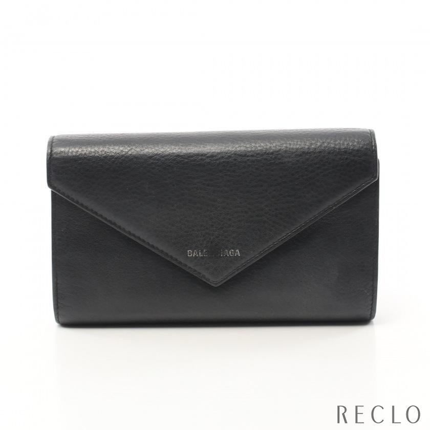バレンシアガ BALENCIAGA ペーパーマニー ジップアラウンド 二つ折り長
