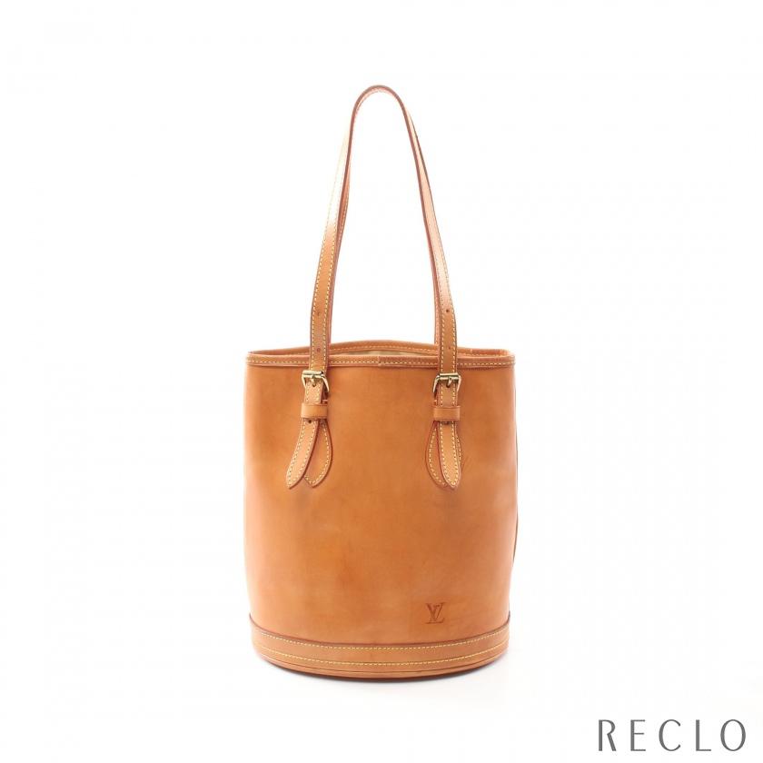 ルイ ヴィトン LOUIS VUITTON バケットPM ノマド ハンドバッグ レザー  