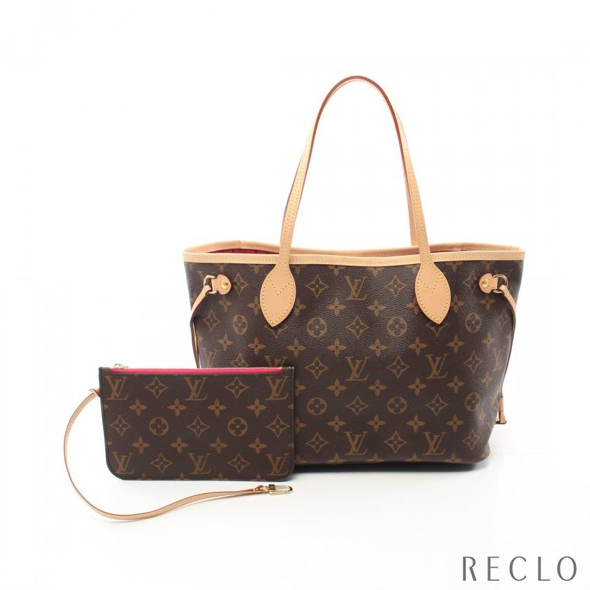 送料無料 非冷凍品同梱不可 ルイ ヴィトン LOUIS VUITTON ネヴァーフルPM モノグラム ピヴォワンヌ ハンドバッグ トートバッグ PVC レザー ブラウン M41245 レディース 美品 ルイヴィトン ネヴァーフルPM トートバッグ ショルダーバッグ PVC