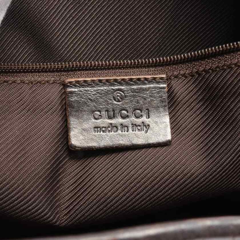 グッチ GUCCI ジャッキー GGキャンバス ワンショルダーバッグ キャンバス レザー ベージュ ダークブラウン マルチカラー 001 3306 レディース 中古 :809810:RECLOヤフーショップ 通販 グッチ ジャッキー ワンショルダーバッグ GG キャンバス HB02132
