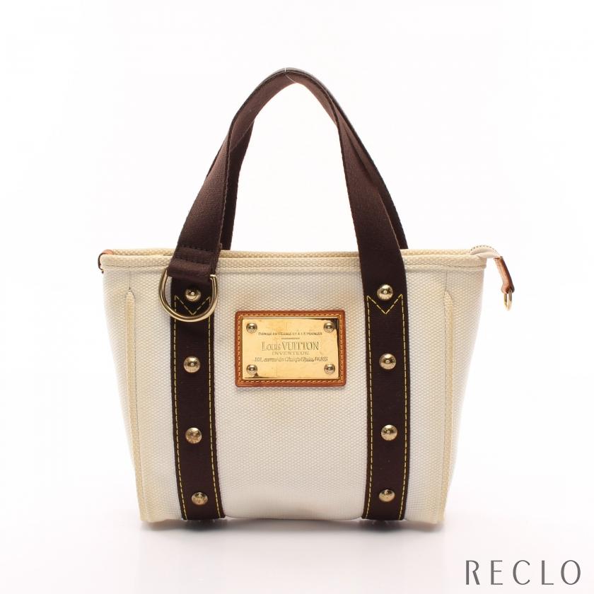 ルイ ヴィトン LOUIS VUITTON カバPM アンティグア エクリュ