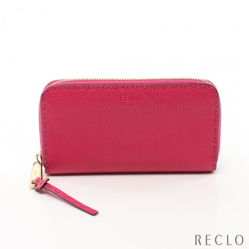 最大86%OFFクーポン FENDI フェンディ セレリア 長財布 ピンク